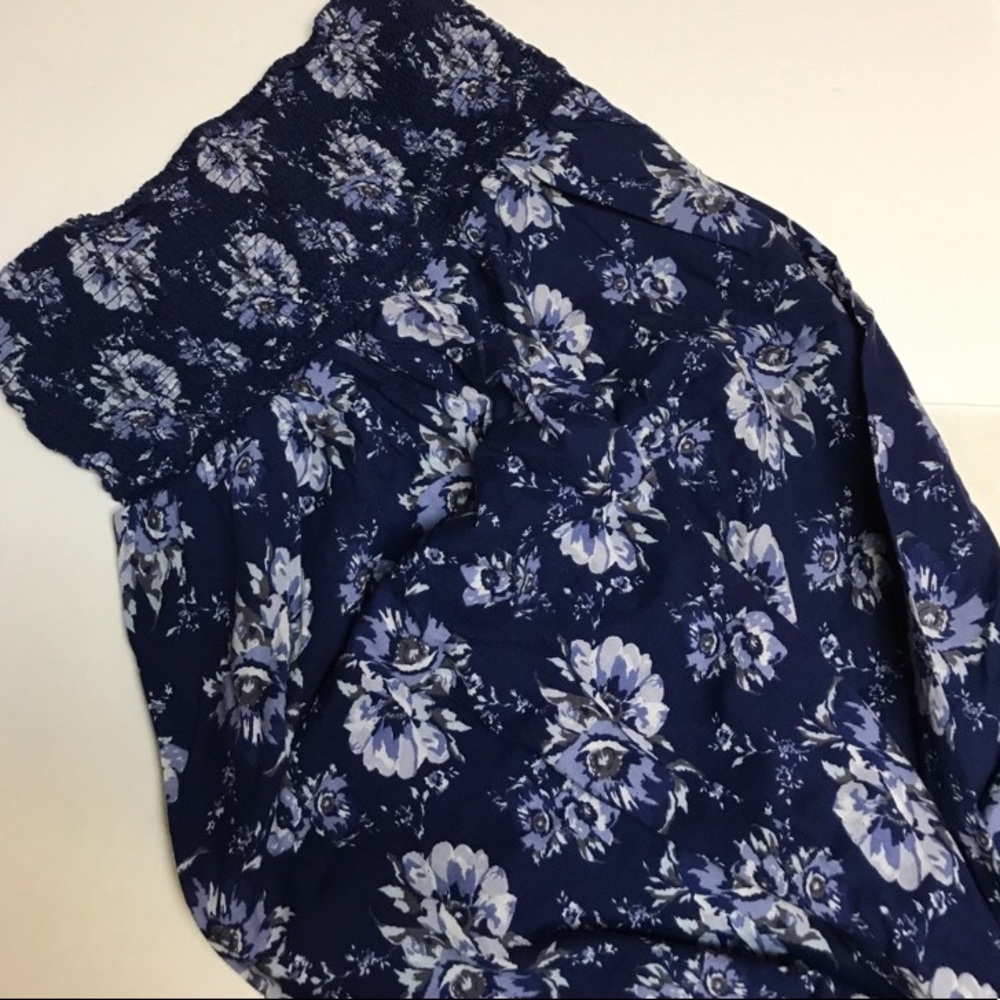 Sun summer Hawaiian dress strapless